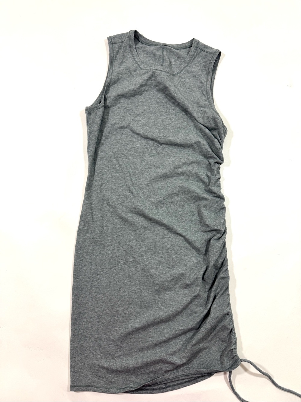 Lululemon Cinch It Grey Tank Dress